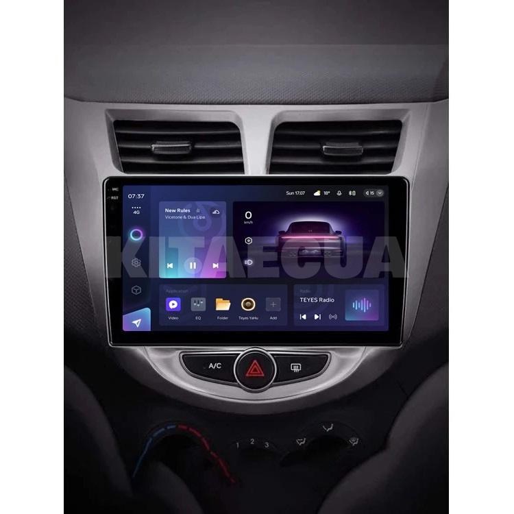 Штатна магнітола CC3 2k 4+32Gb 9" Hyundai Solaris 1 2010-2016 Teyes (36254) - 2