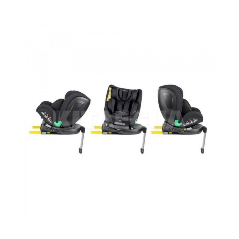 Автокрісло дитяче EVOLVEFIX+ i-Size 0-36 кг чорне Bebe Confort (8105460210) - 3