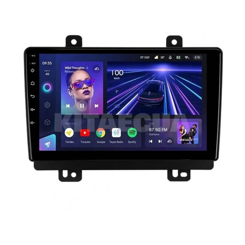 Штатна магнітола CC3L 4+64 Gb 9" Chery Tiggo 7 1 2016-2020 (F1) Teyes (51595)