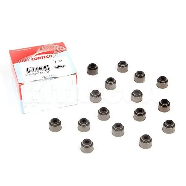 Сальник клапана впускний / випускний (ком-кт 16 шт) CORTECO на Geely EMGRAND EC7 (1136000057/113600005)
