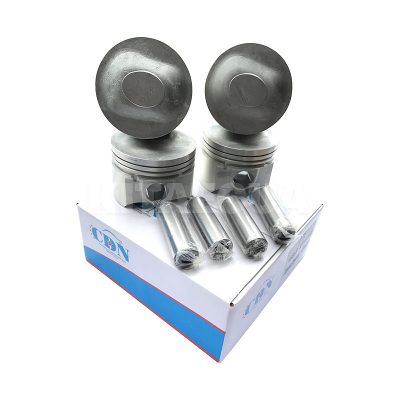 Поршни двигателя +0,5 (с пальцами) 4шт 1.6L CDN на Chery KARRY (480EF-1004020CA) - 7