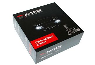 LED лампа для авто H11 PGJ19-2 25W 5000K (комплект) BAXSTER