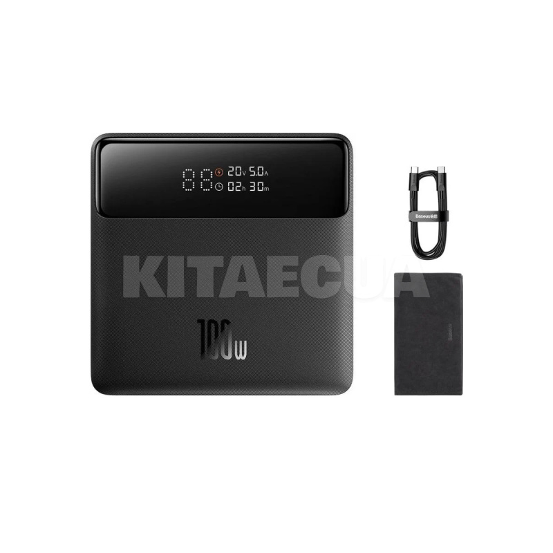Повербанк Blade Power 20000mAh 100W чорний BASEUS (PPBL000301) - 3