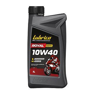 Масло моторное синтетическое 1л 10W-40 ROYAL MOTO LUBRICO