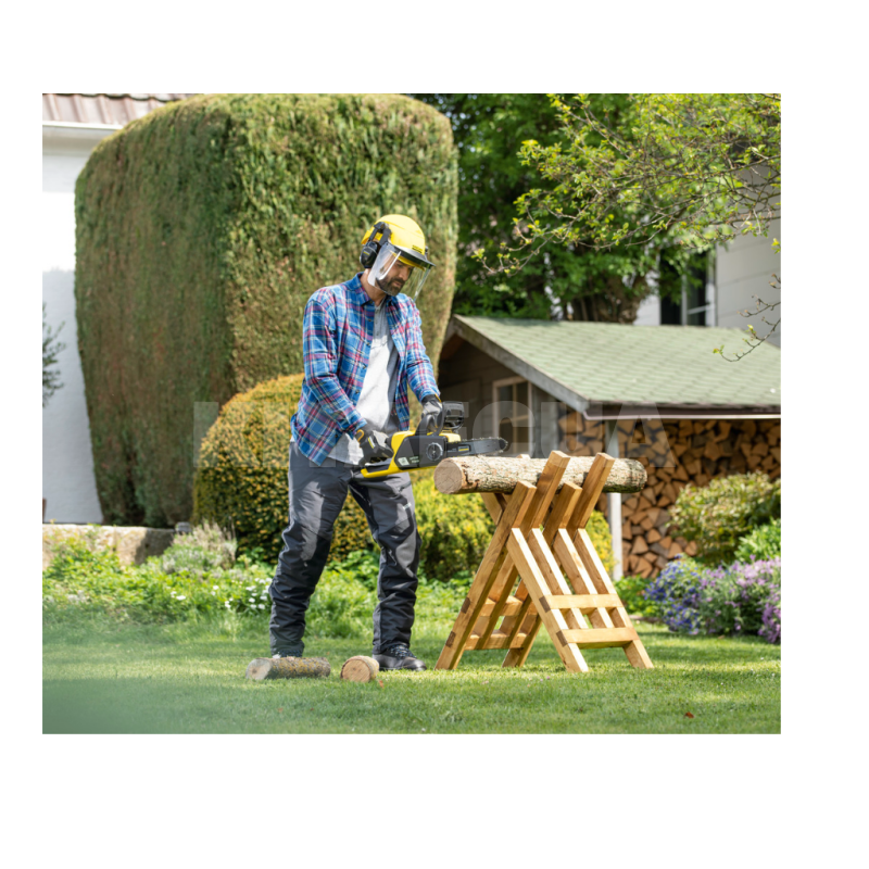 Цепная пила электрическая CNS 18-30 + Starter Kit 18/5 18В 30 см KARCHER (9.611-915.0) - 3