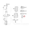 Отбойник амортизатора передний ОРИГИНАЛ на TOYOTA bZ4X (48331-42110)