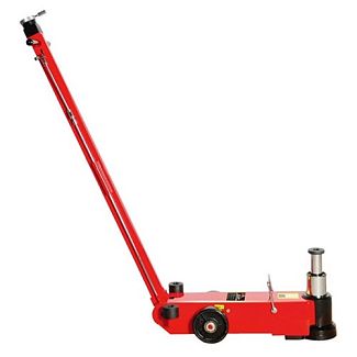 Домкрат пневмо-гидравлический подкатной до 25/10т (185мм-372мм) с доп. вставками (TONGRUN) TORIN