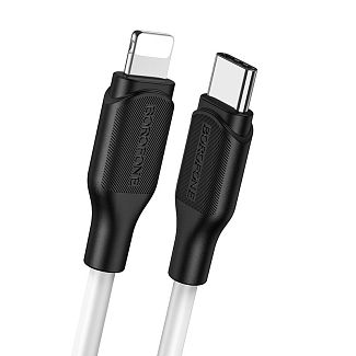 Кабель Type-C - Lightning 20W PD BX42 1м белый BOROFONE