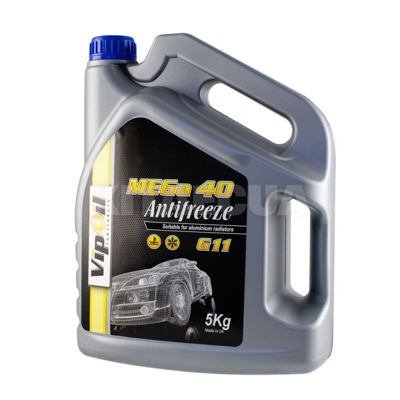 Антифриз синій 5кг g11 -40°з mega40 VipOil (701365)