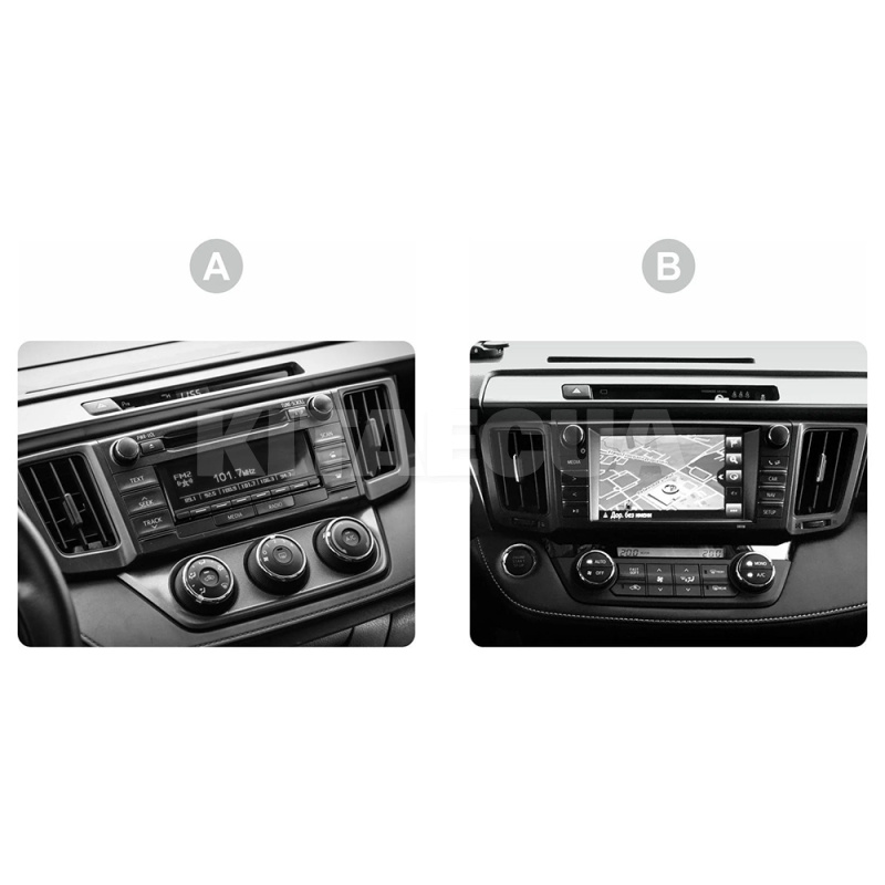 Штатная магнитола E10232 2+32 Gb 10" Toyota RAV4 5 XA50 2012-2018 SIGMA4car (42397) - 3
