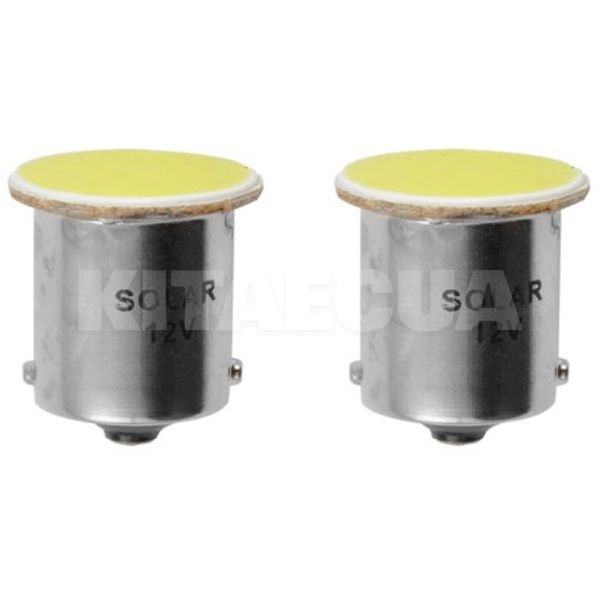 LED лампа для авто G18.5 BA15s 12V (комплект) Solar (LC332_B2)