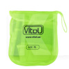 Жилет безопасности светоотражающий зеленый XL VITOL (ЖБ002)