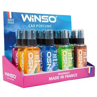 Ароматизатор 75 мл Pump Spray MIX №1 скринька 12 шт Winso