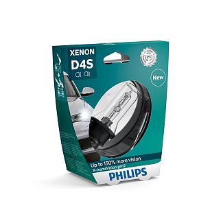 Ксеноновая лампа D4S 35W 42V (P32d-5) X-treme Vision gen2 PHILIPS