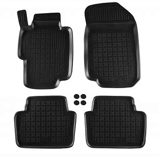 Резиновые коврики в салон Honda Accord VII (2003-2008) (4шт) 200909 REZAW-PLAST