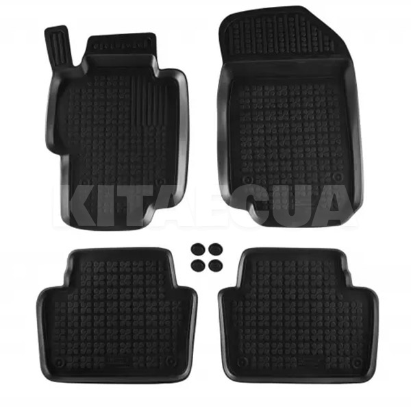 Резиновые коврики в салон Honda Accord VII (2003-2008) (4шт) 200909 REZAW-PLAST (2454)
