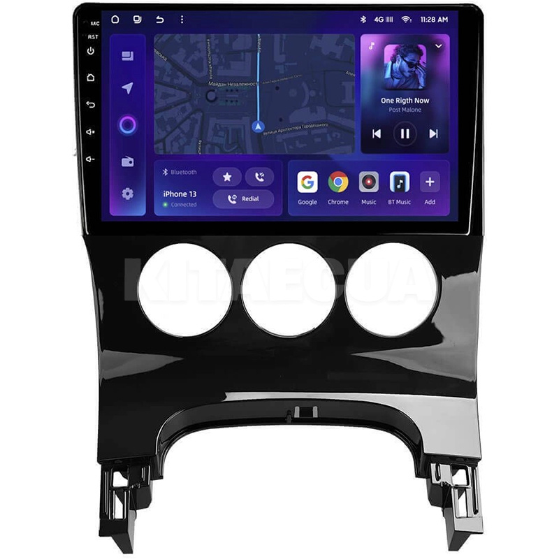 Штатна магнітола MOSS M2 4+32 Gb 9" Peugeot 3008 1 2009-2016 (F1) AMS (49397)