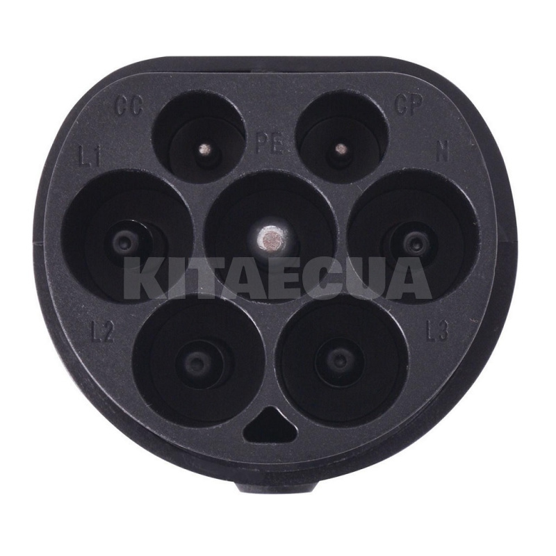 Переходник 7.4 кВт 32А 1-фаза Type 2 (станция) - GB/T AC (китайское авто) 7 SEVEN PARTS (A-T2/GBT) - 2