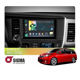 Штатна магнітола X9232 2+32 Gb 9" Toyota Sienna 3 XL30 2014-2020 SIGMA4car