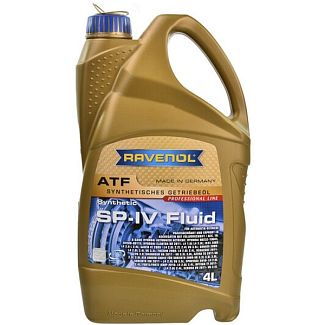 Олія трансмісійна синтетична 4л atf fluid sp IV RAVENOL