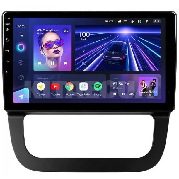 Штатная магнитола CC3L 4+64 Gb 10" Volkswagen Jetta 5 2005-2010 (F3) Teyes (52383)