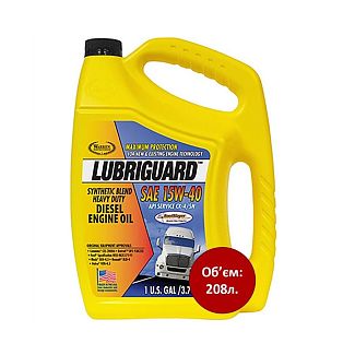 Масло моторне Напівсинтетичне 208л для важкої техніки SBHD 15W40 Lubriguard