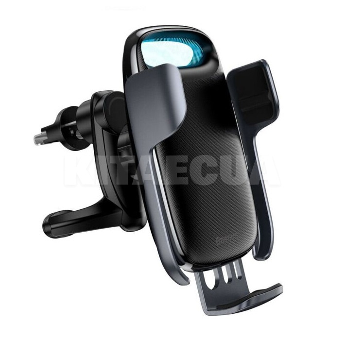 Держатель атомобильный с беспроводной зарядкой с зажимом BASEUS (WXHW02-01)