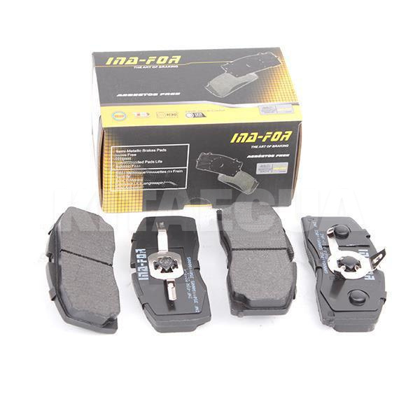 Колодки тормозные передние (ABS) INA-FOR на Geely CK (3501190005)