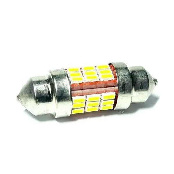 LED лампа для авто T11 SV8.5 (31mm) 12/24V 6000K 36 світлодіодів StarLight (29069430)