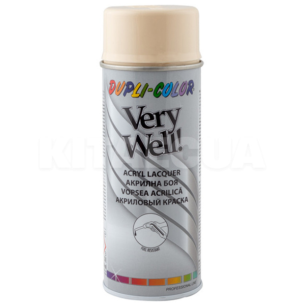 Фарба-емаль універсальна 400мл Ral 1015 слонова кістка Very Well Dupli Color (VW10150-DUPLI-COLOR)