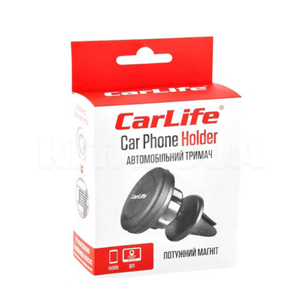 Автомобільний утримувач телефону магнітний на дефлектор CARLIFE (PH612)