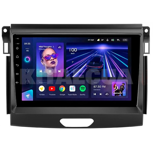 Штатна магнітола CC3 4+32 Gb 9" FORD Ranger P703 2015-2022 (B) Teyes (46445)