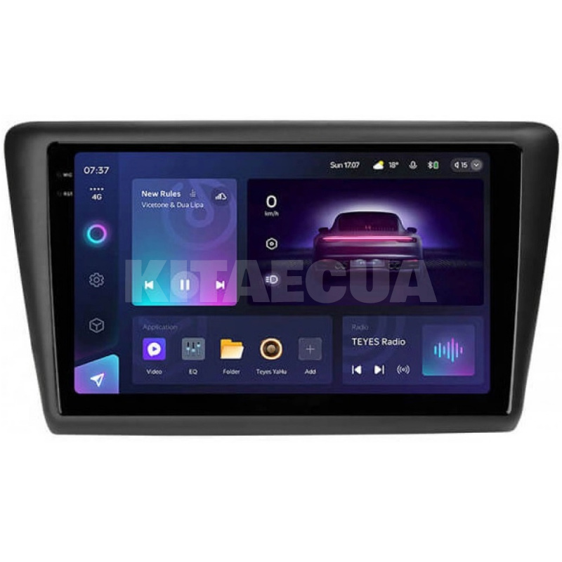 Штатная магнитола CC3 4+64 Gb 9" Skoda Rapid NH1 2012-2018 2k Teyes (58113)
