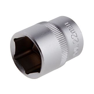 Головка торцевая 6-гранная 22мм 1/2" 38мм Intertool