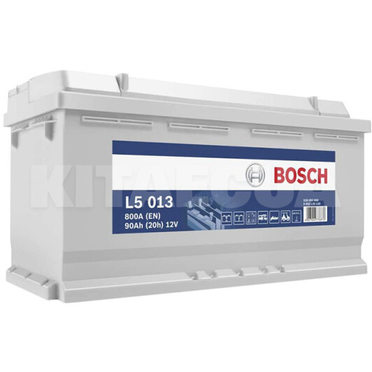 Аккумулятор автомобильный 90Ач 800А "+" справа Bosch (0092L50130)