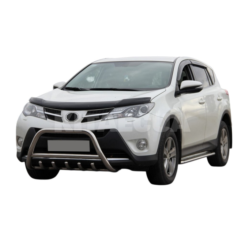 Кенгурятник WT003 Toyota Rav4 2013-2018 нержавеющая сталь CAN (dug618222) - 5