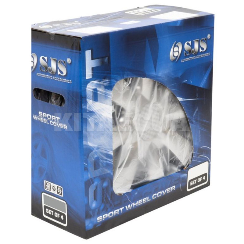 Колпаки R15 321 серые 4 шт SJS (30839) - 2