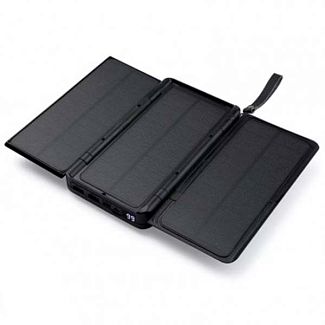Повербанк с солнечной панелью 20000 мАч + 2 скалдные панели КВАНТ