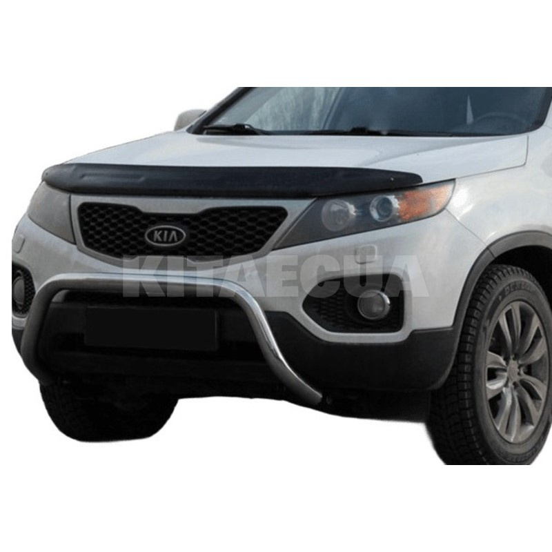 Кенгурятник WT007 Kia Sorento XM 2009-2014 нержавеющая сталь CAN (dd22503) - 4