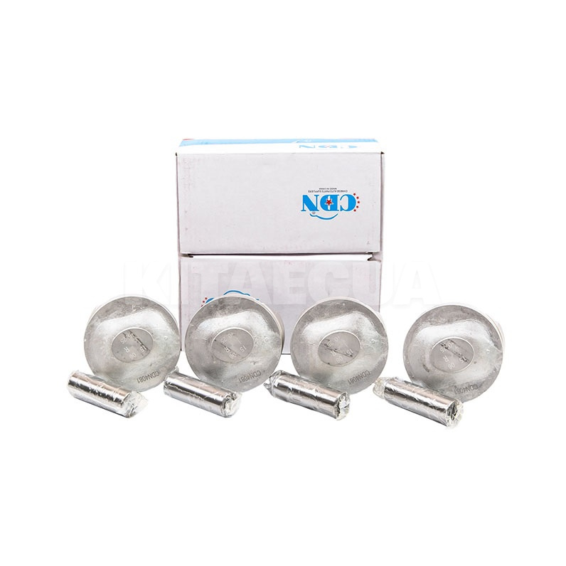 Поршни двигателя +0.25 (с пальцами) 4шт 1.6L CDN на Chery KARRY (480EF-1004020BA)