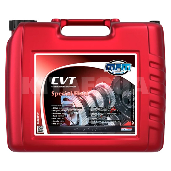 Олія трансмісійна синтетична 20л CVT MPM (MPM 16020CVT)