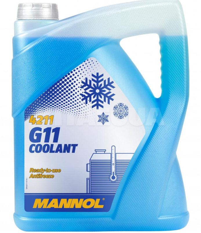 Антифриз синий 5л G11 Coolant Mannol (MN4211-5)