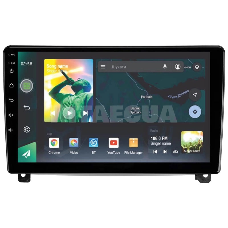 Штатна магнітола X9232 2+32 Gb 9" Peugeot 407 1 2004-2011 (F1)(L1) SIGMA4car (33689) - 2