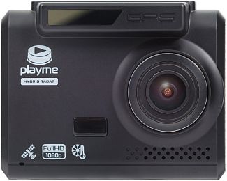 Видеорегистратор Super HD (2304x1296) 3" дисплей Playme