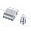 автомобільний зарядний пристрій 2 usb 3.1A 12/24 High Efficiency Silver BASEUS (CRDYQ-0S-BASEUS)