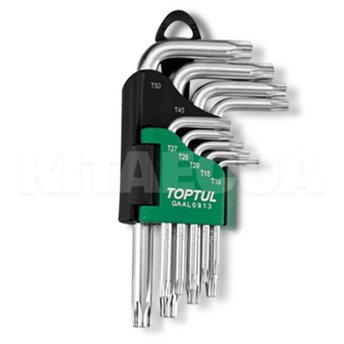 Набір ключів TORX 9 предметів TOPTUL (TP GAAL0913)