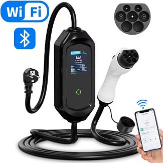 Зарядка для электромобиля 3.7 кВт 16А 1-фаза GB/T AC (китайское авто) Lite Pro Wi-FI REDAUTO