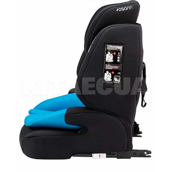 Автокресло детское Jazzi Isofix i-Size Nero+Ocean 0-36 кг синее Osann (ecp102-287-11) - 2