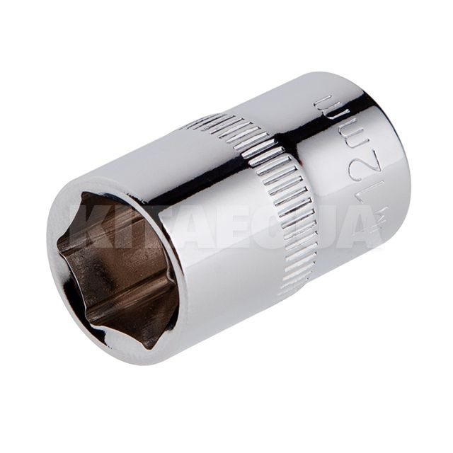 Головка торцева 6-гранна 12 мм 3/8" CR-V Intertool (ET-0412)