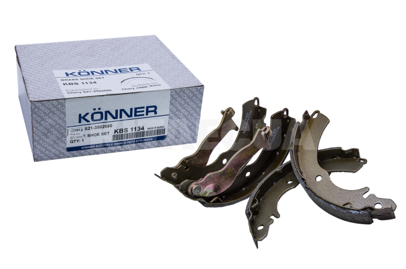 Колодки гальмівні задні KONNER на Chery KIMO (S21-3502080)